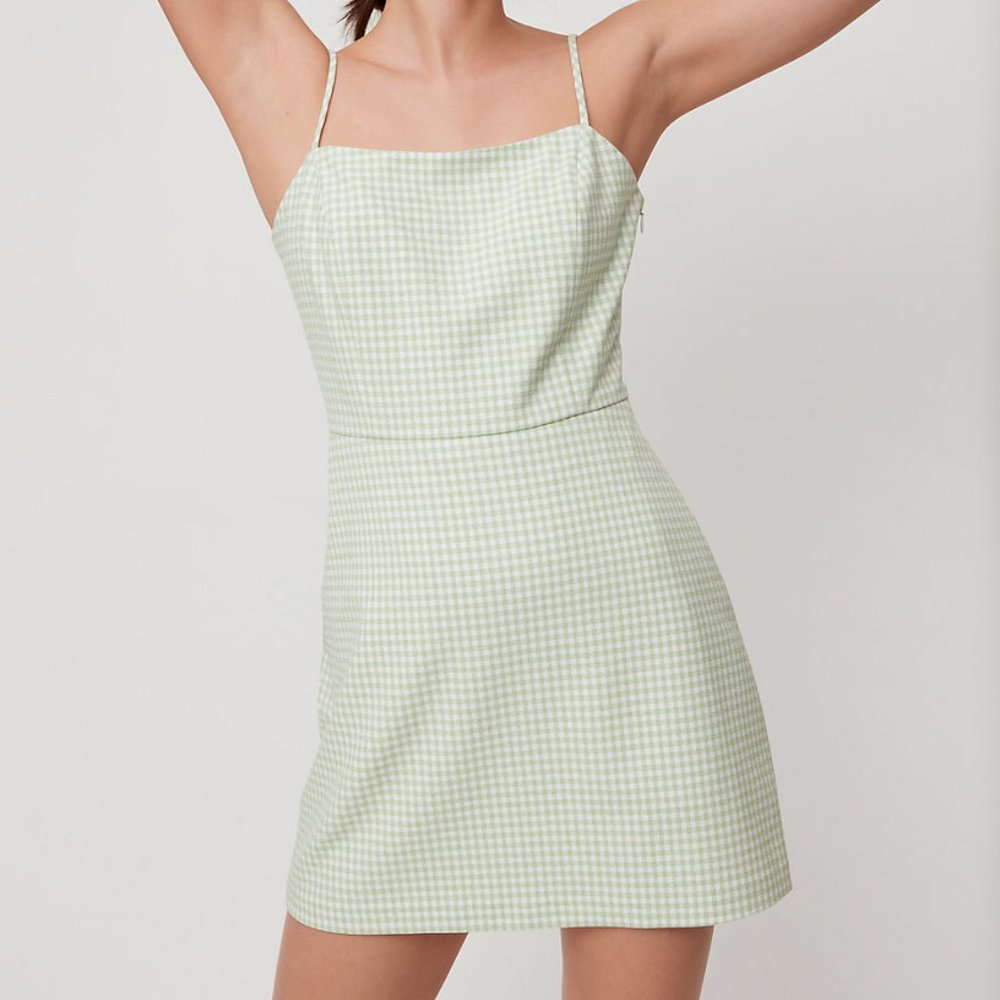 Aritzia Wilfred Isabelle Gingham Picnic Dress